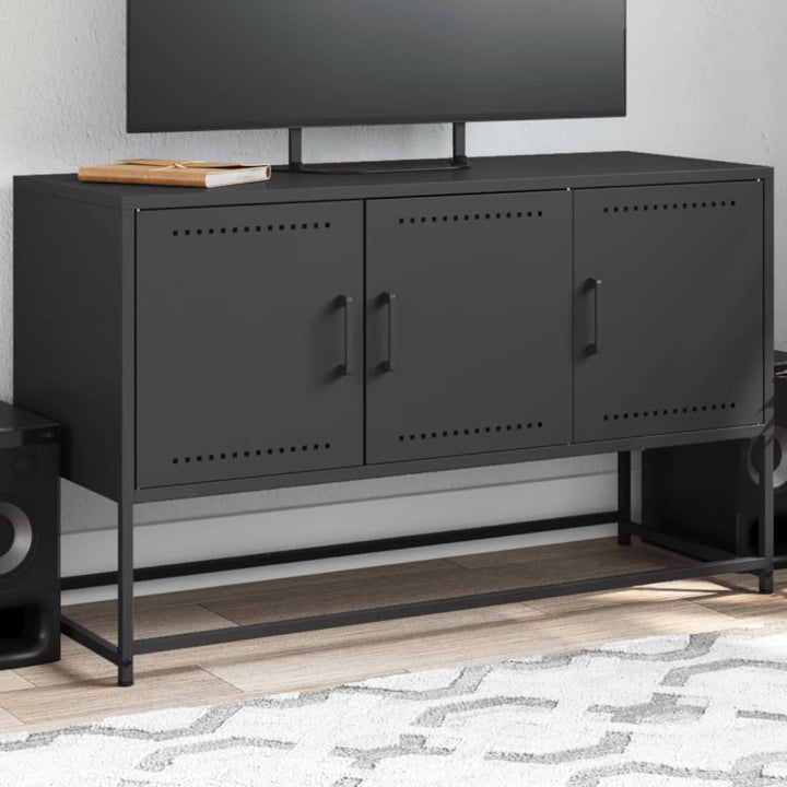 Tv-Skåp 100,5X39X60,5 Cm Stål