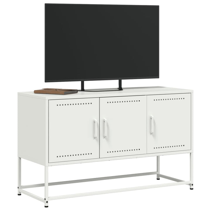 Tv-Skåp 100,5X39X60,5 Cm Stål