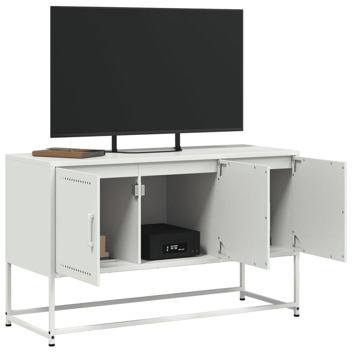 Tv-Skåp 100,5X39X60,5 Cm Stål