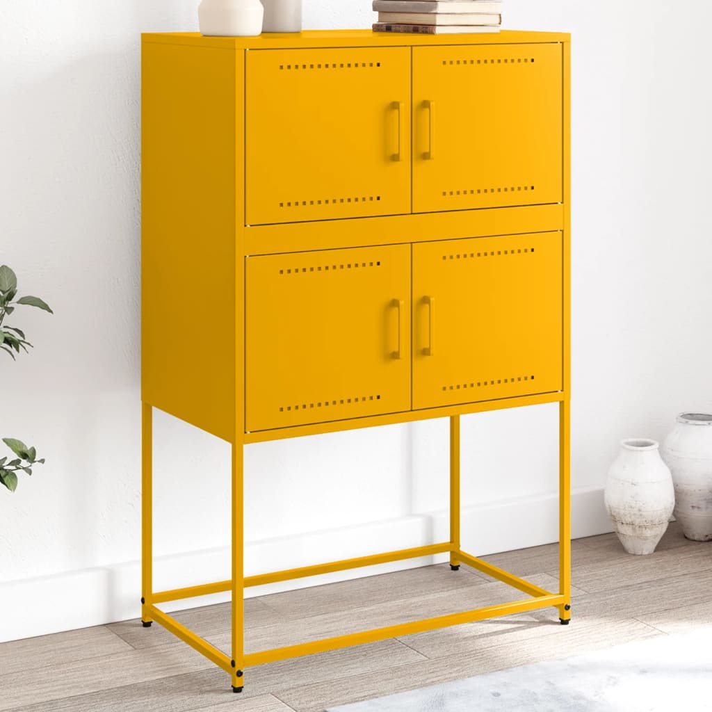 Skänk 68,5X38,5X107 Cm Stål
