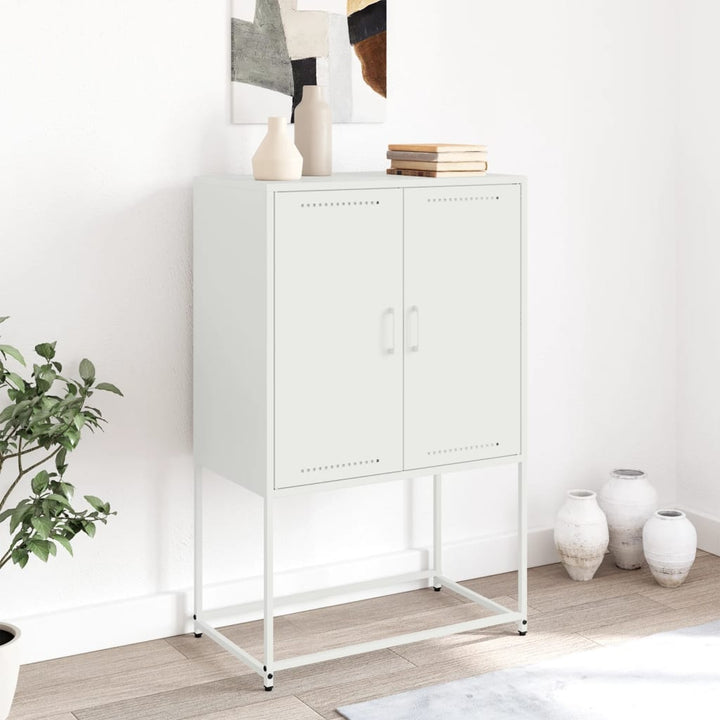 Högskåp 68,5X38,5X107 Cm Stål