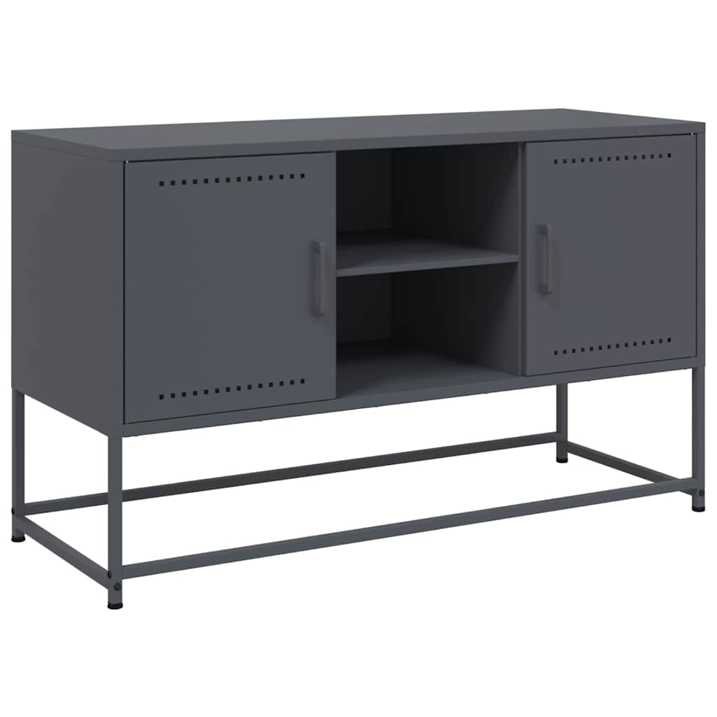 Tv-Skåp 100,5X39X60,5 Cm Stål