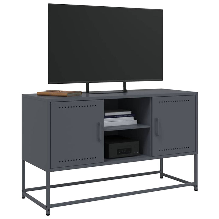 Tv-Skåp 100,5X39X60,5 Cm Stål