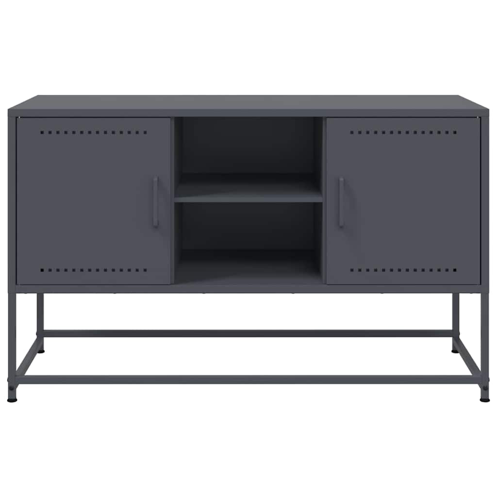 Tv-Skåp 100,5X39X60,5 Cm Stål