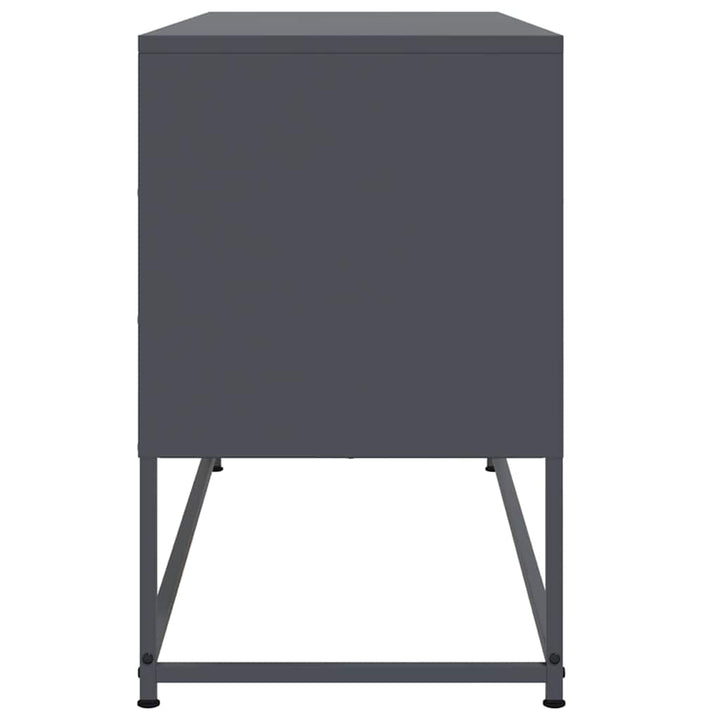 Tv-Skåp 100,5X39X60,5 Cm Stål