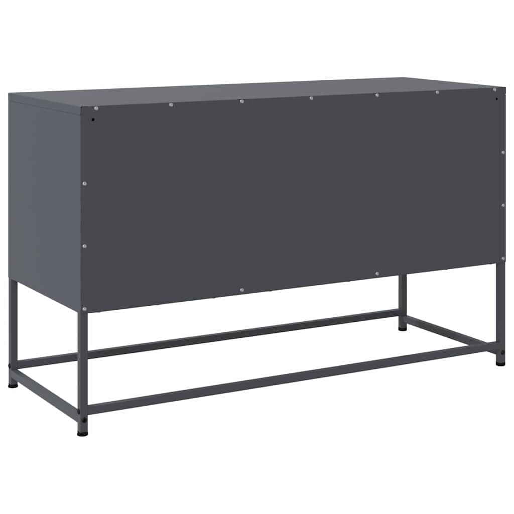 Tv-Skåp 100,5X39X60,5 Cm Stål