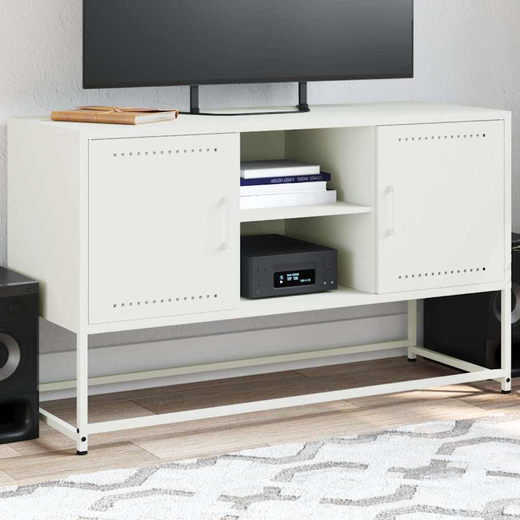 Tv-Skåp 100,5X39X60,5 Cm Stål
