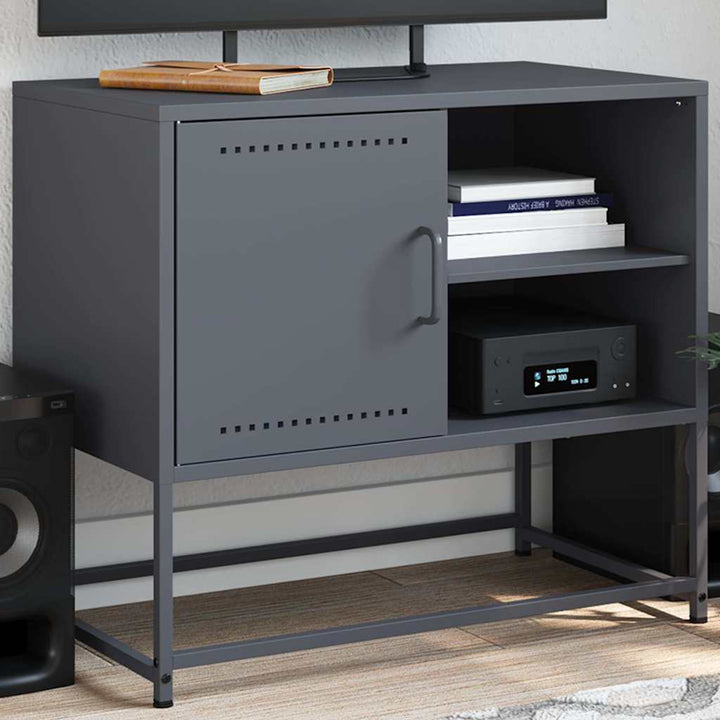 Tv-Skåp 68X39X60,5 Cm Stål