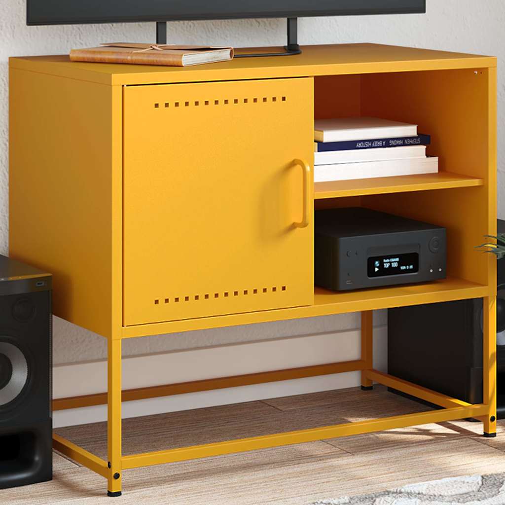 Tv-Skåp 68X39X60,5 Cm Stål