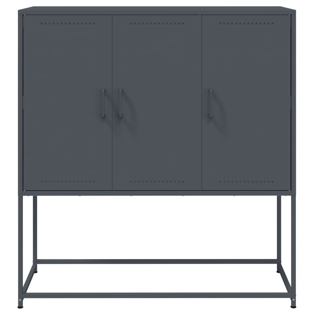 Högskåp 100,5X39X107 Cm Stål