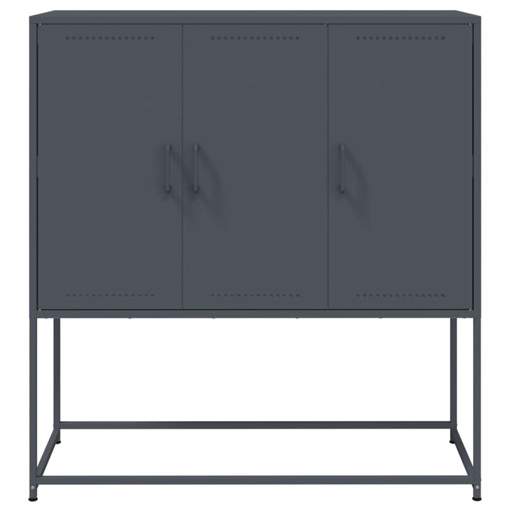 Högskåp 100,5X39X107 Cm Stål