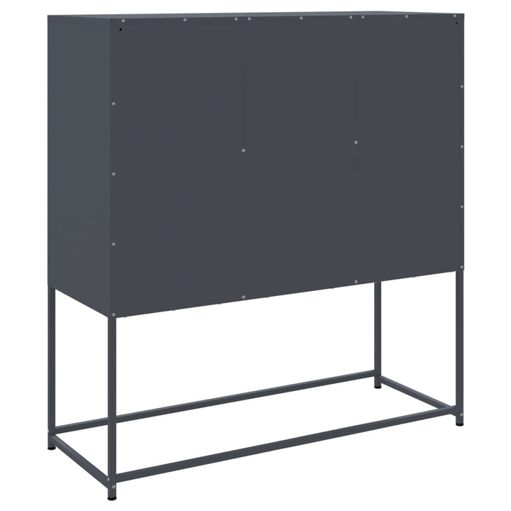 Högskåp 100,5X39X107 Cm Stål