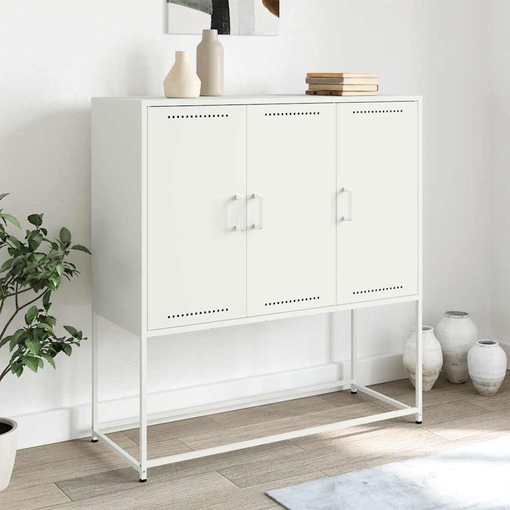 Högskåp 100,5X39X107 Cm Stål
