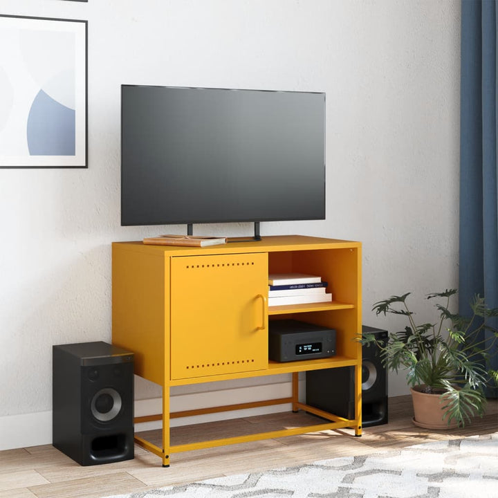 Tv-Skåp 100,5X39X60,5 Cm Stål