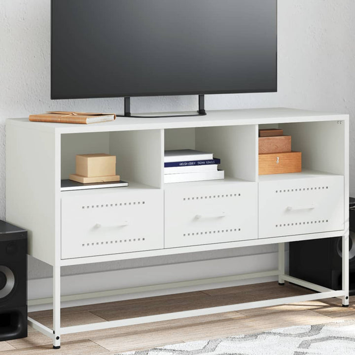 Tv-Skåp 100,5X39X60,5 Cm Stål