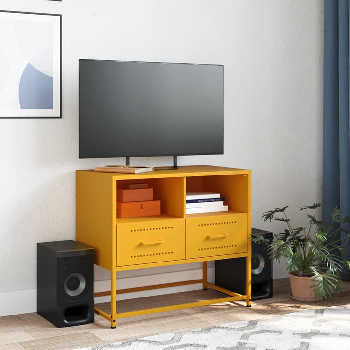 Tv-Skåp Senaps 68X39X60,5 Cm Stål