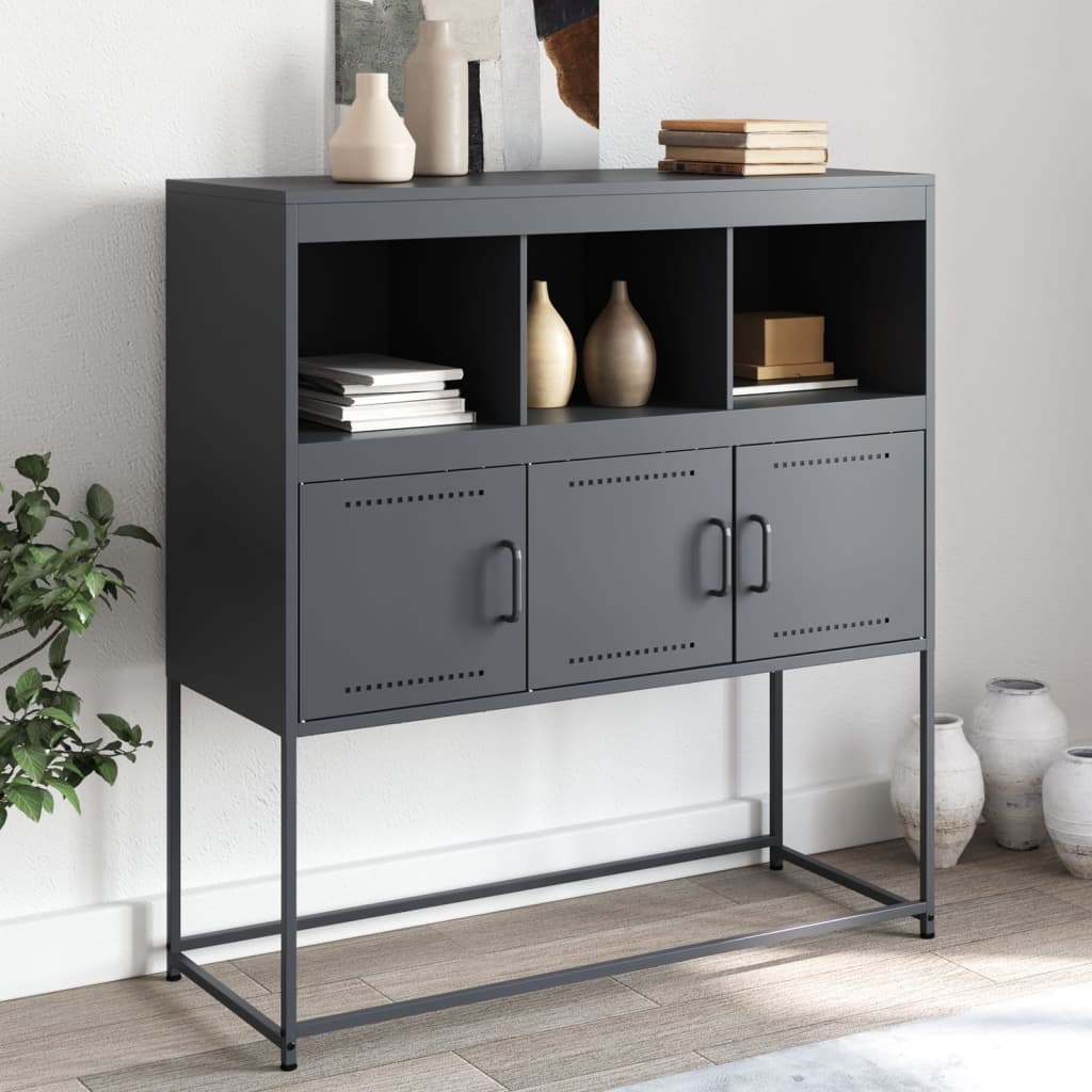 Skänk 100,5X39X107 Cm Stål