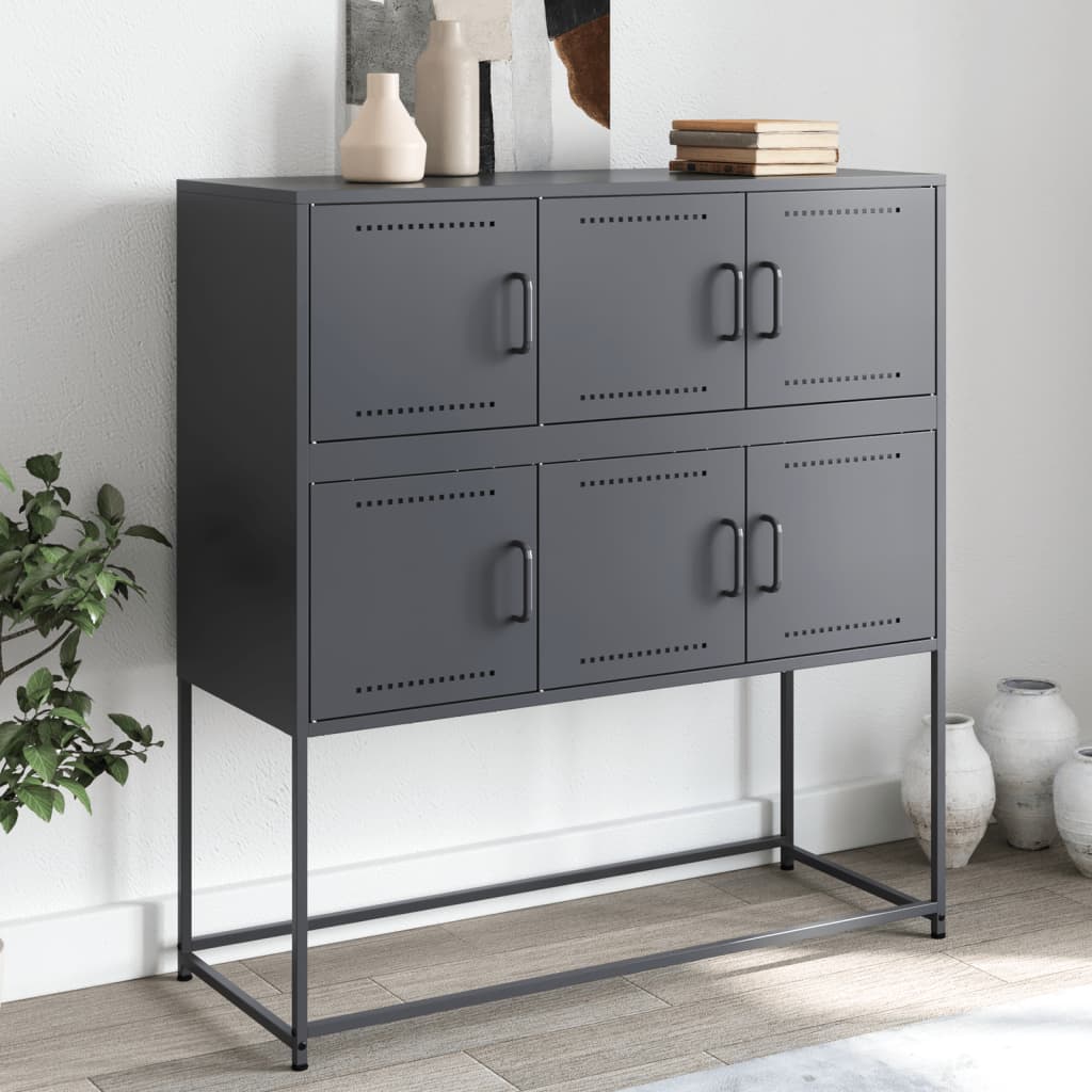 Skänk 100,5X39X107 Cm Stål