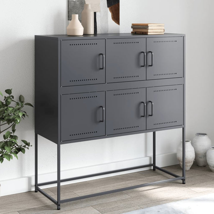 Skänk 100,5X39X107 Cm Stål