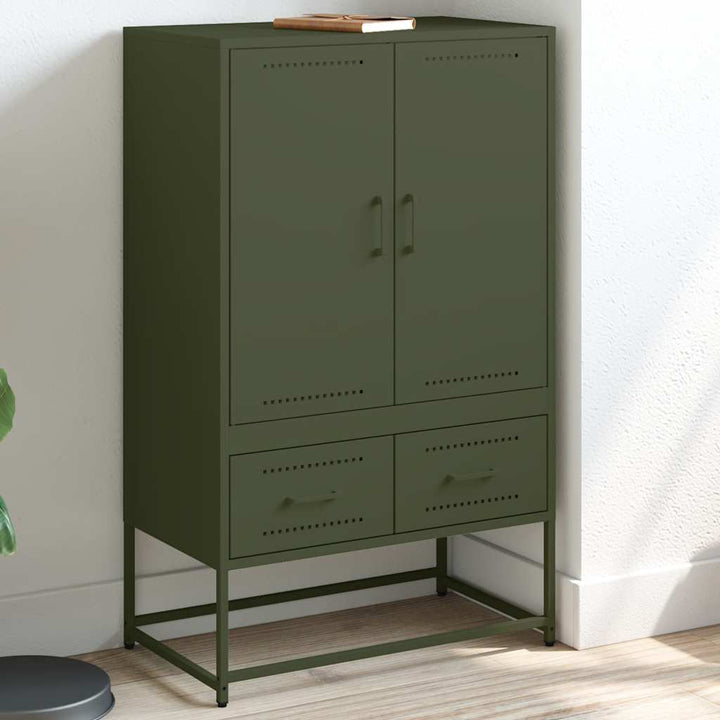Högskåp 68X39X111,5 Cm Stål