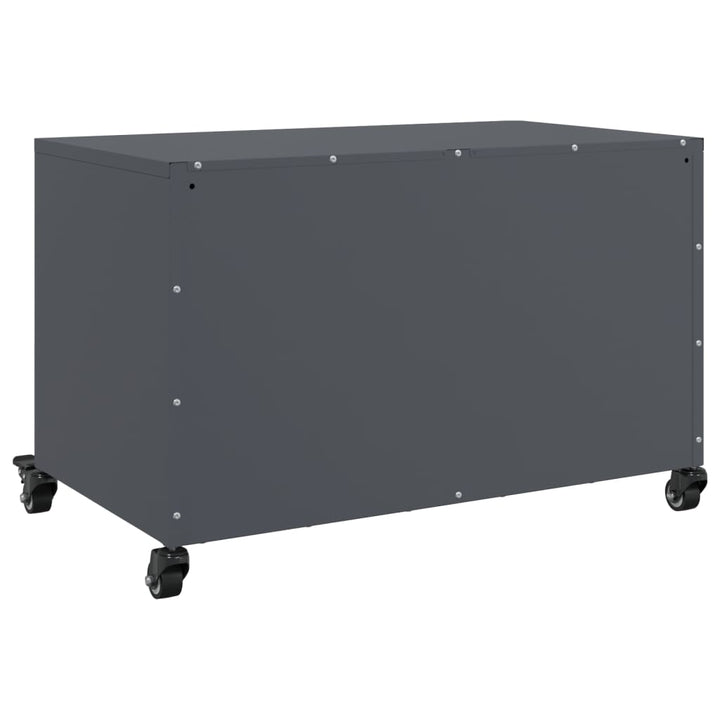 Tv-Bänk 68X39X43,5 Cm Kallvalsat Stål