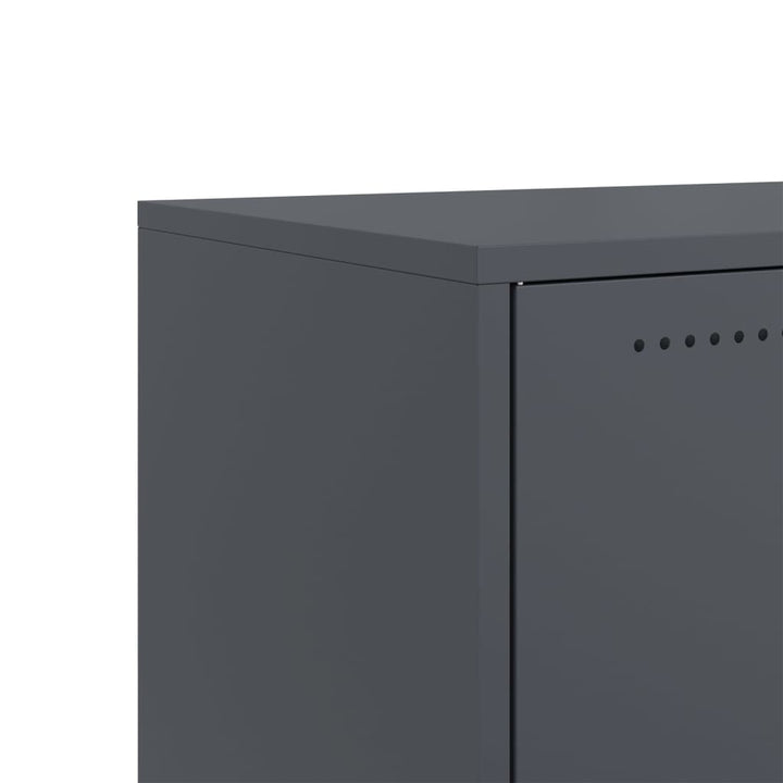 Tv-Bänk 68X39X43,5 Cm Kallvalsat Stål