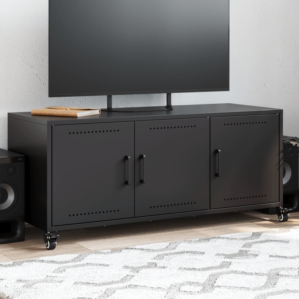 Tv-Bänk 100,5X39X43,5 Cm Stål