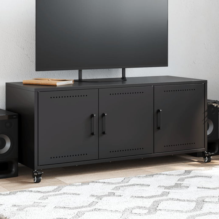 Tv-Bänk 100,5X39X43,5 Cm Stål