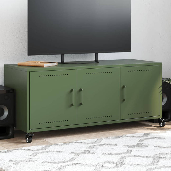 Tv-Bänk 100,5X39X43,5 Cm Stål