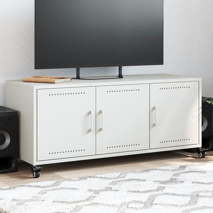 Tv-Bänk 100,5X39X43,5 Cm Stål
