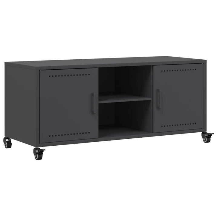 Tv-Bänk 100,5X39X43,5 Cm Stål