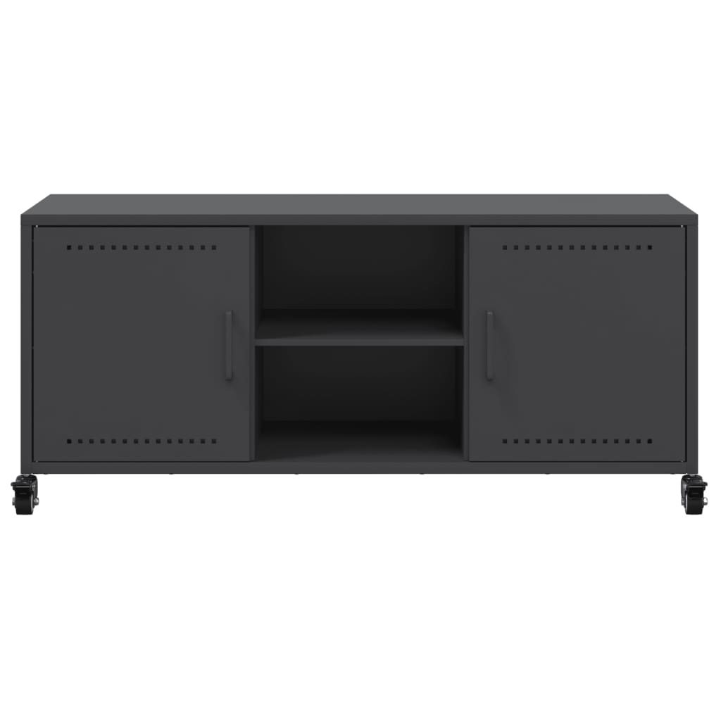 Tv-Bänk 100,5X39X43,5 Cm Stål
