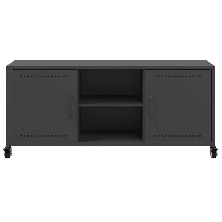 Tv-Bänk 100,5X39X43,5 Cm Stål