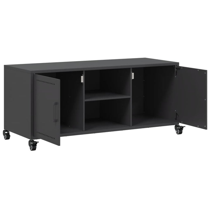 Tv-Bänk 100,5X39X43,5 Cm Stål