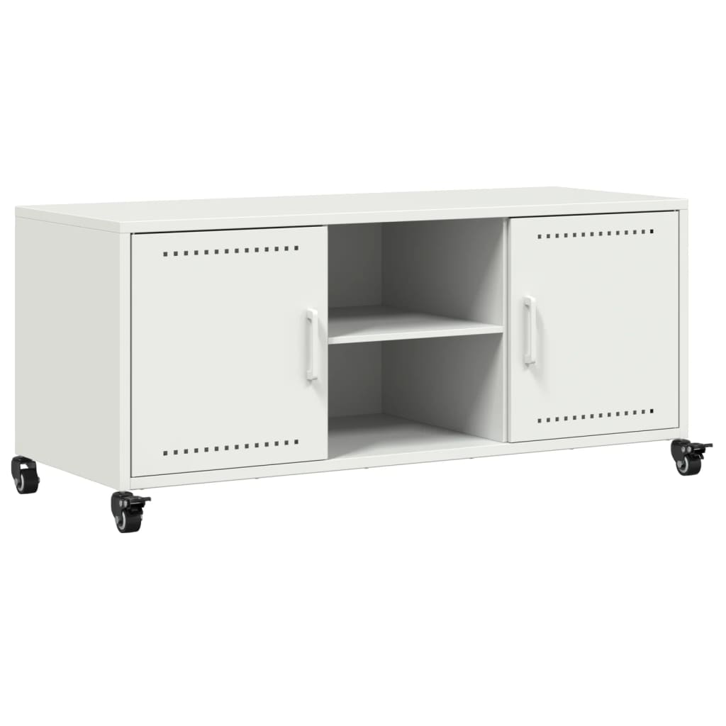 Tv-Bänk 100,5X39X43,5 Cm Stål
