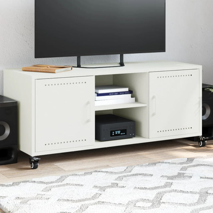 Tv-Bänk 100,5X39X43,5 Cm Stål