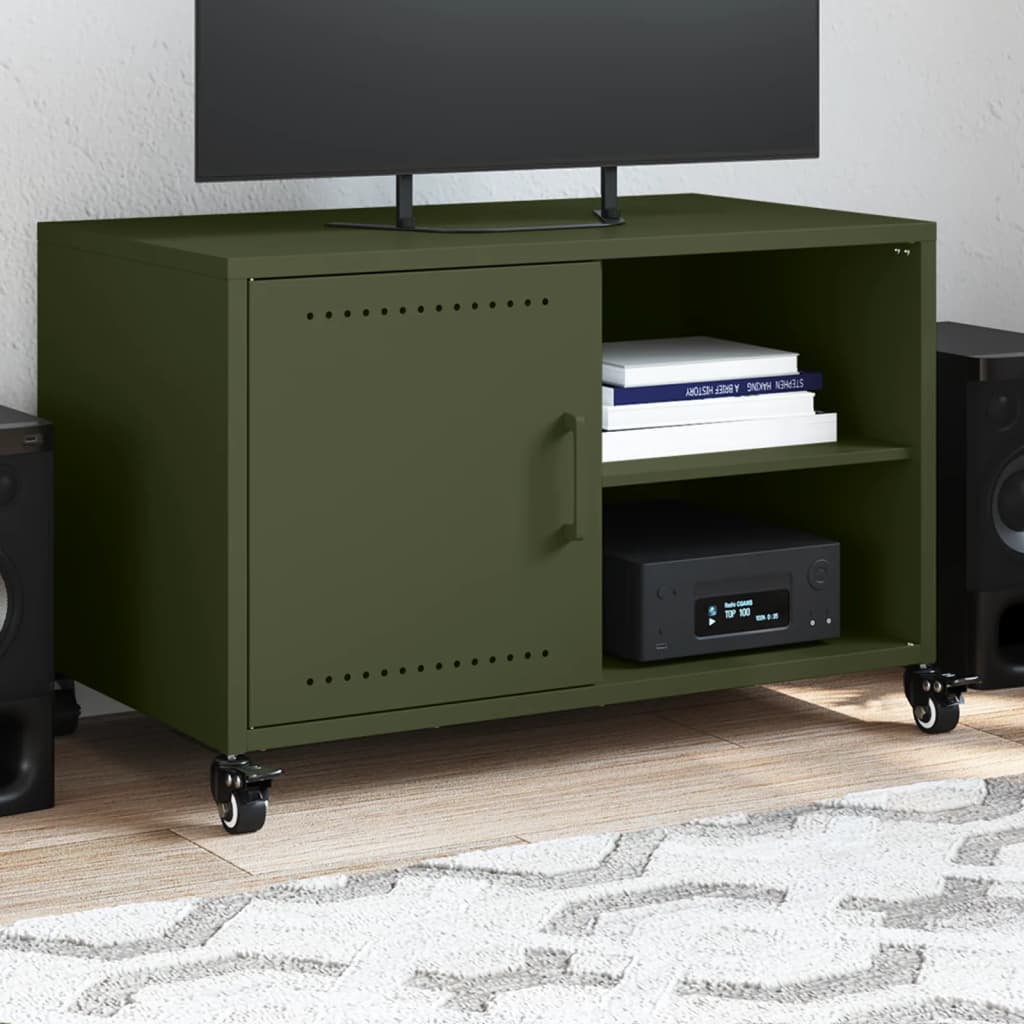 Tv-Bänk 68X39X43,5 Cm Stål