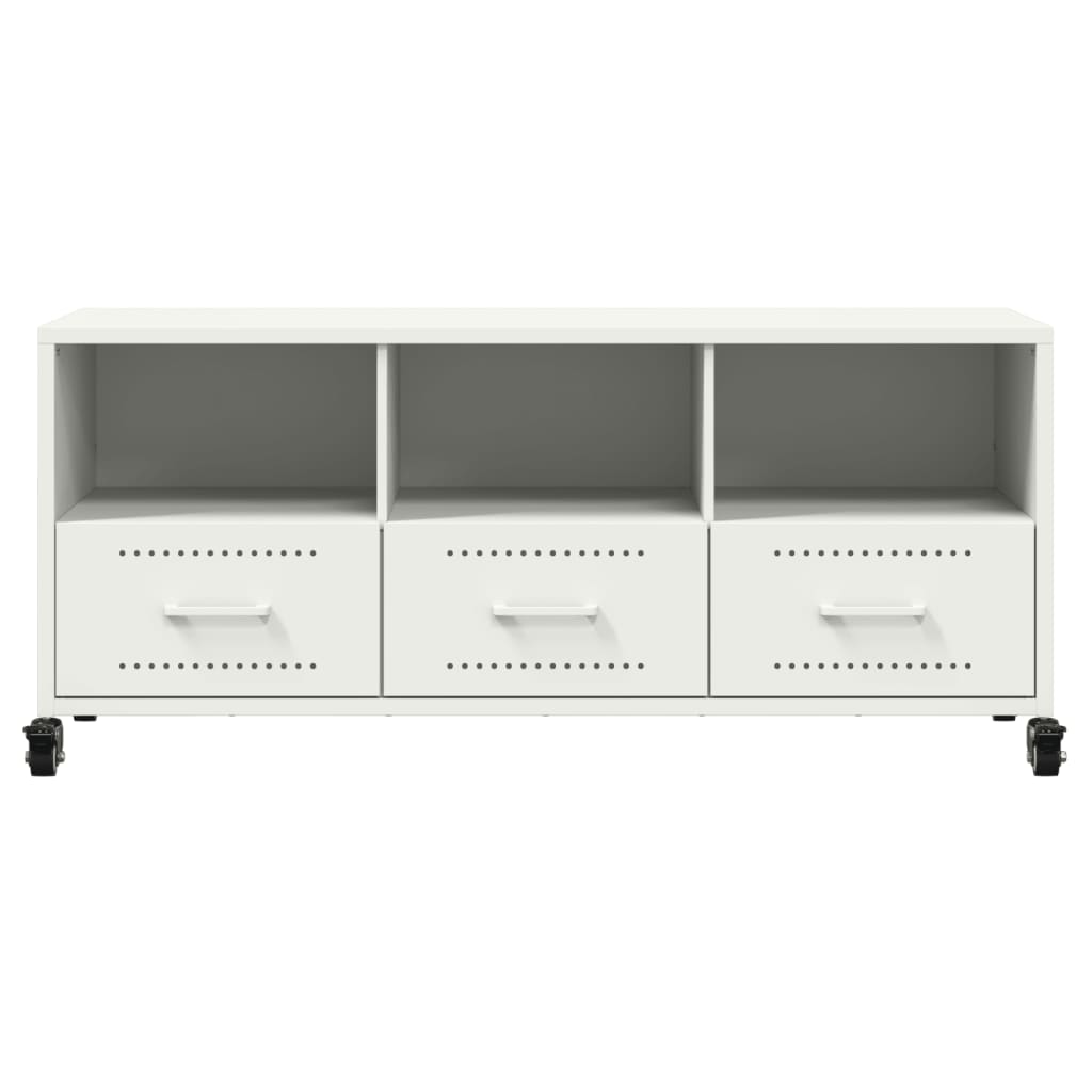Tv-Bänk 100,5X39X43,5 Cm Stål