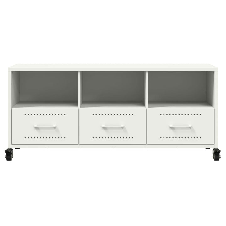 Tv-Bänk 100,5X39X43,5 Cm Stål