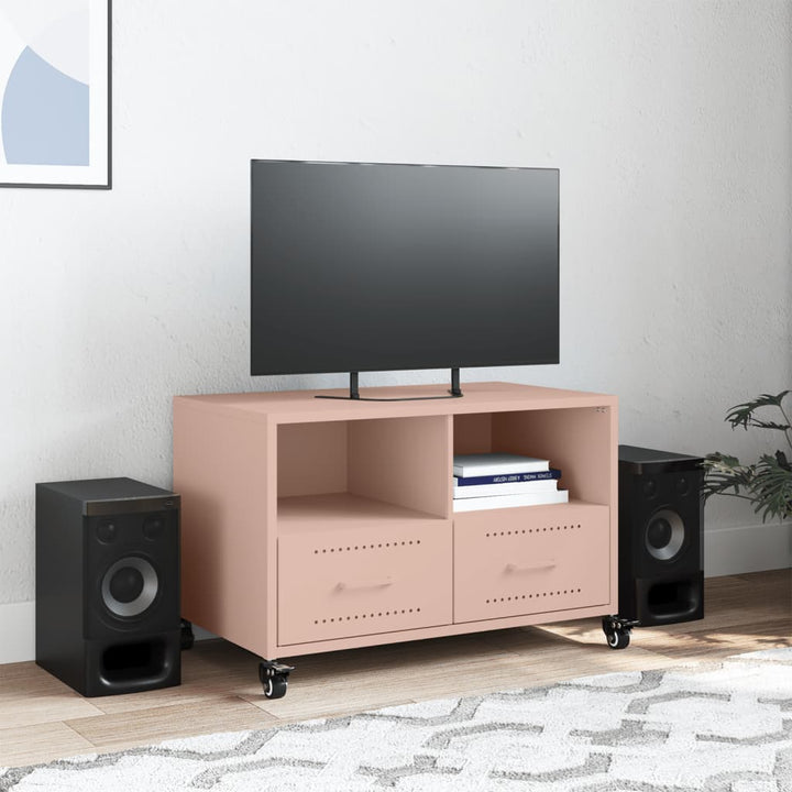 Tv-Bänk 68X39X43,5 Cm Stål