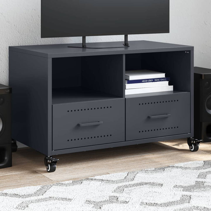 Tv-Bänk 68X39X43,5 Cm Stål