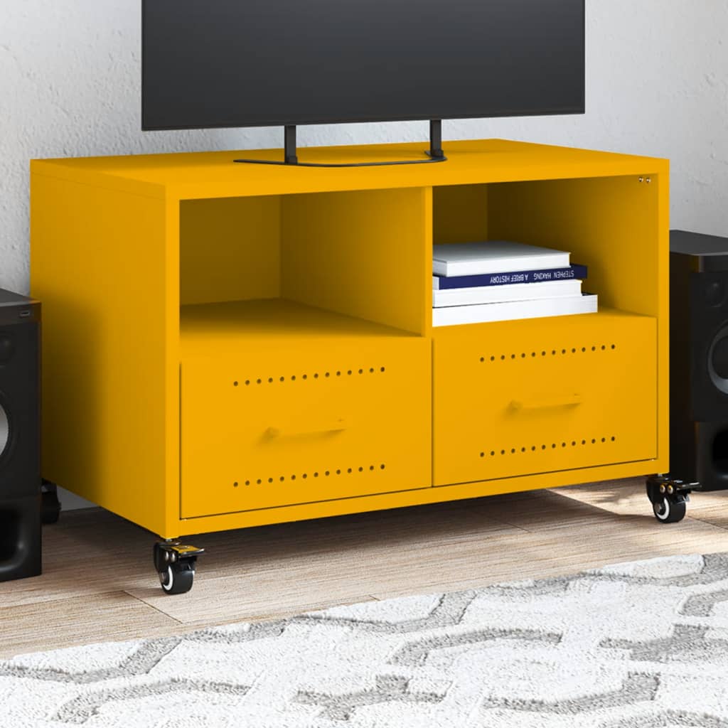 Tv-Bänk 68X39X43,5 Cm Stål