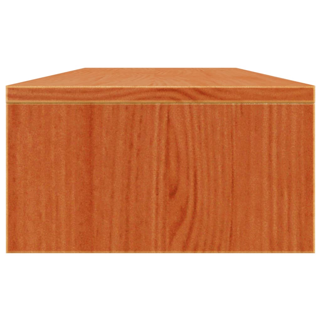 Skärmställ 100X24X13 Cm Massiv Furu