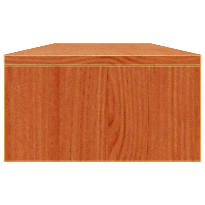 Skärmställ 100X24X13 Cm Massiv Furu