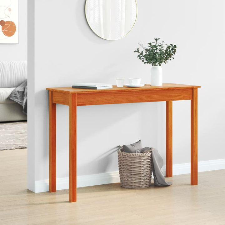Konsolbord 110X40X75 Cm Massiv Furu