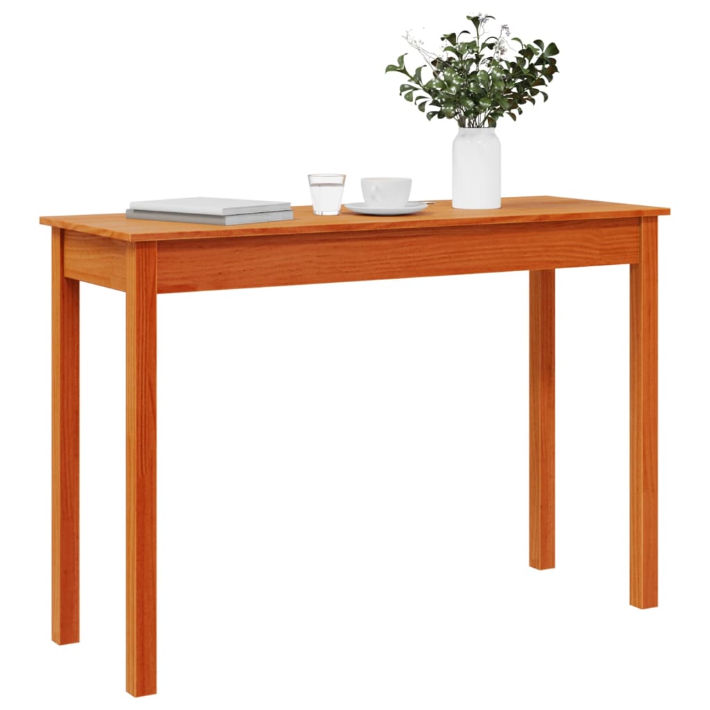 Konsolbord 110X40X75 Cm Massiv Furu