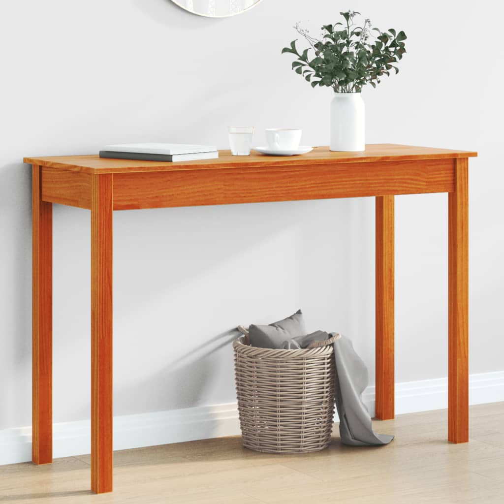 Konsolbord 110X40X75 Cm Massiv Furu