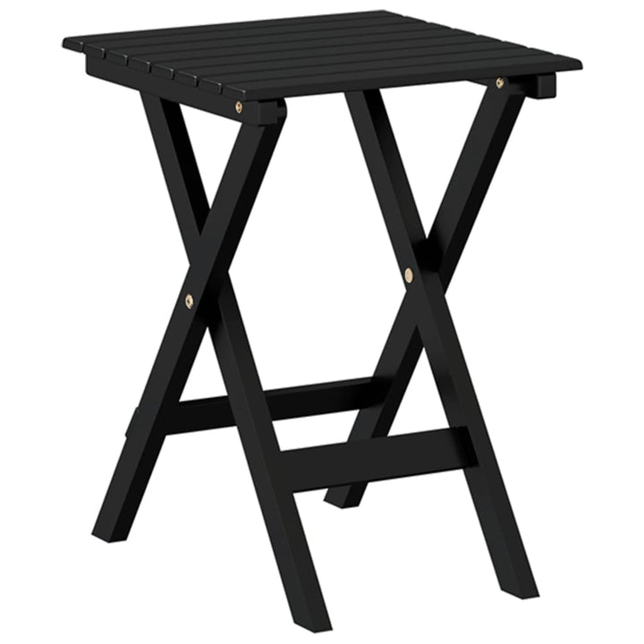 Sidobord Hopfällbar Massivt Poppelträ