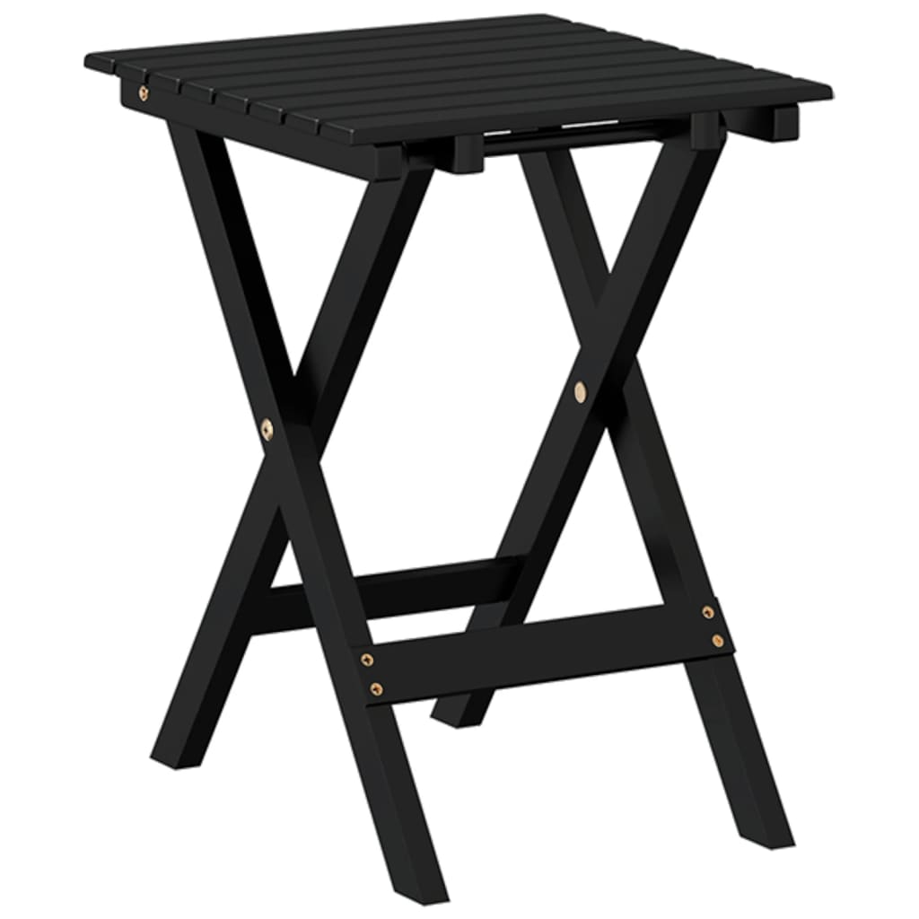 Sidobord Hopfällbar Massivt Poppelträ