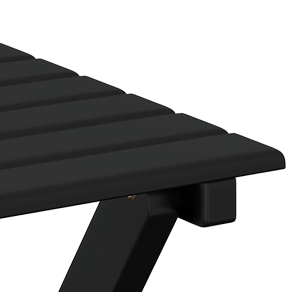 Sidobord Hopfällbar Massivt Poppelträ